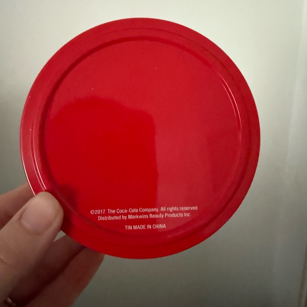 Coca-Cola Red Tin Container - Picture 2 of 3